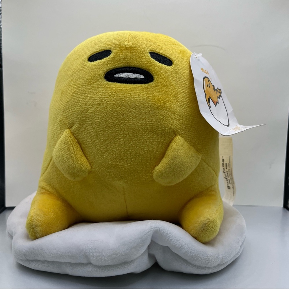 Sanrio Gudetama 7" The Lazy Egg Classic Plush Stuffed Animal Toy